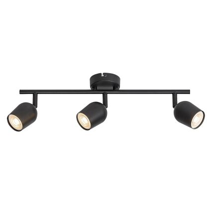 Rabalux - Deckenstrahler 3xGU10/15W/230V, schwarz