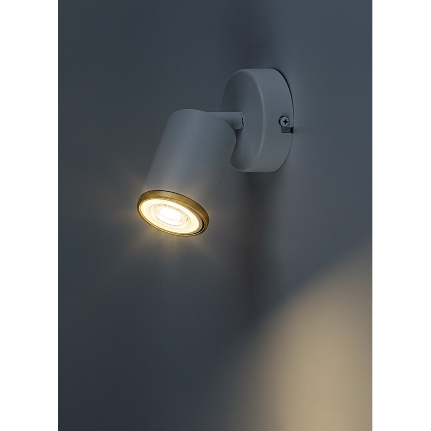 Rabalux - Faretto da parete 1xGU10/15W/230V bianco