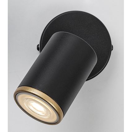 Rabalux - Applique murale spot 1xGU10/15W/230V noire