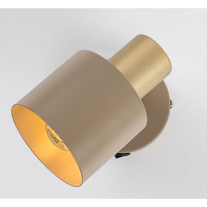 Rabalux - Faretto da parete 1xE14/10W/230V beige