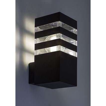 Rabalux - Lampada da parete esterna 1xE27/12W/230V IP44