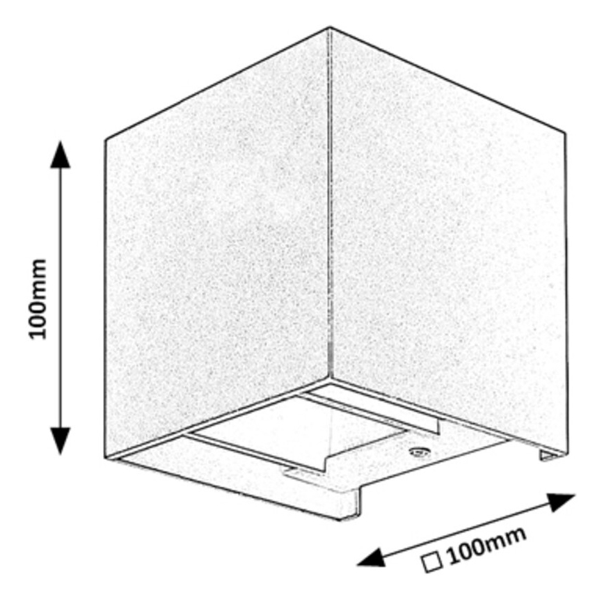 Rabalux - Applique da esterno 1xG9/42W/230V IP54 bianco