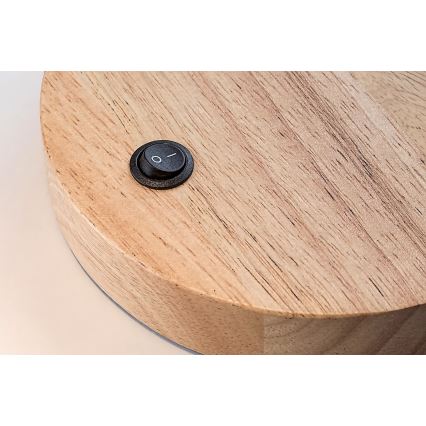 Rabalux - Lampada da tavolo 1xE14/25W/230V albero di caucciù