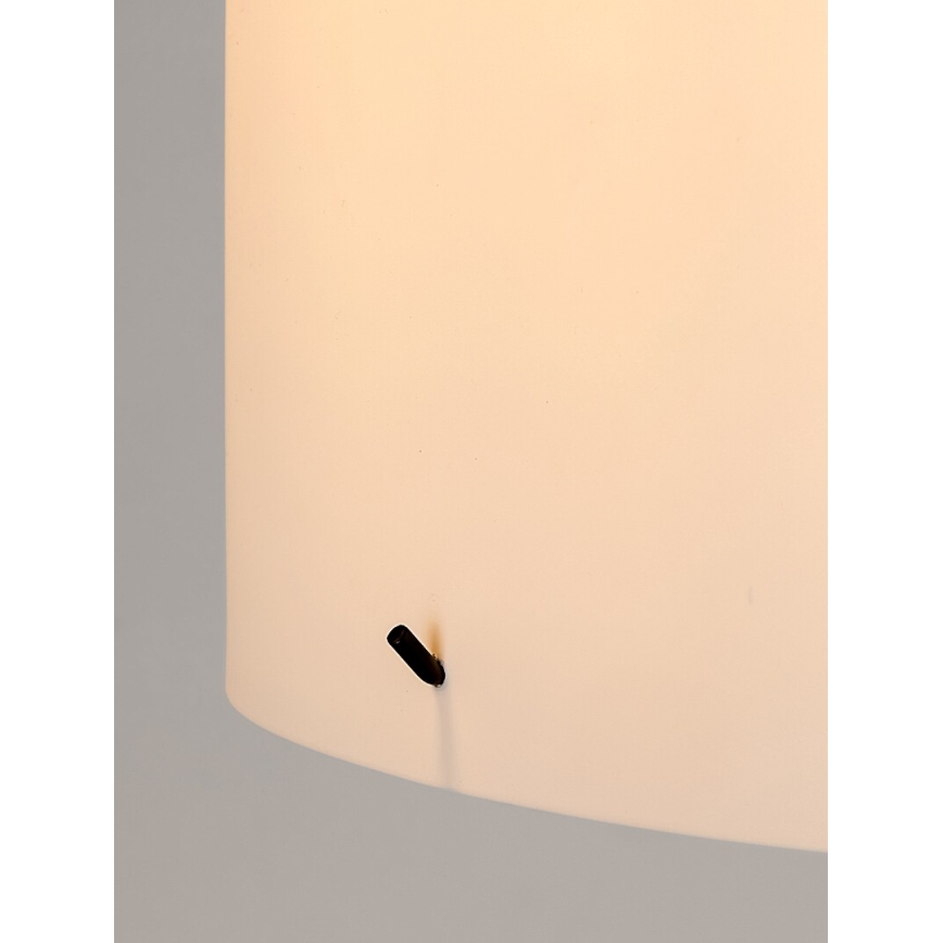 Rabalux - Lampada con piedistallo 1xE27/40W/230V bianco/argento