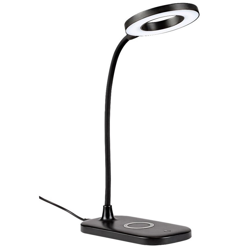 Rabalux - LED Lampada da tavolo touch dimmerabile con ricarica wireless LED/5W/5V 2700-6000K nero