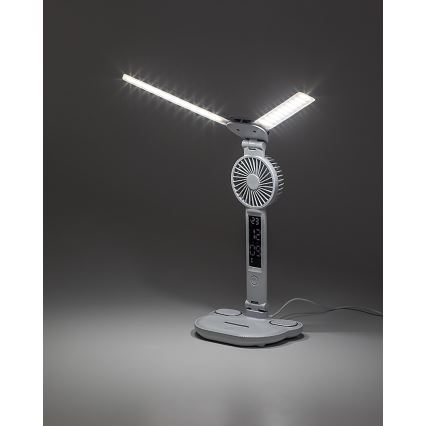 Rabalux - Lampada da tavolo dimmerabile a LED con ventilatore LED/7W/5V 3000/4000/6500K