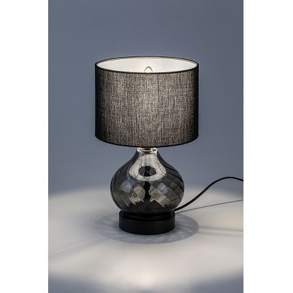 Rabalux - Lampada da tavolo 1xE14/25W/230V fumé