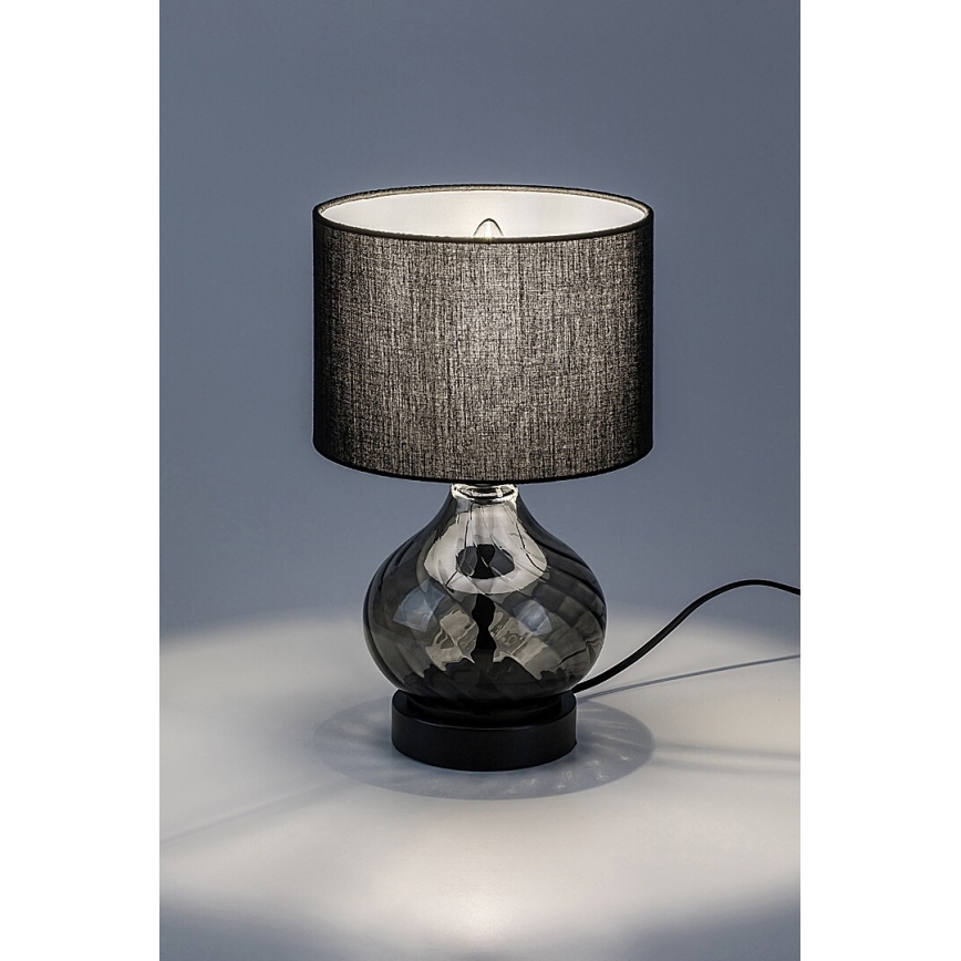 Rabalux - Lampada da tavolo 1xE14/25W/230V fumé