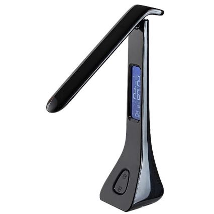 Rabalux - Lampada da tavolo LED dimmerabile con display LED/7W/5V 4000K nero