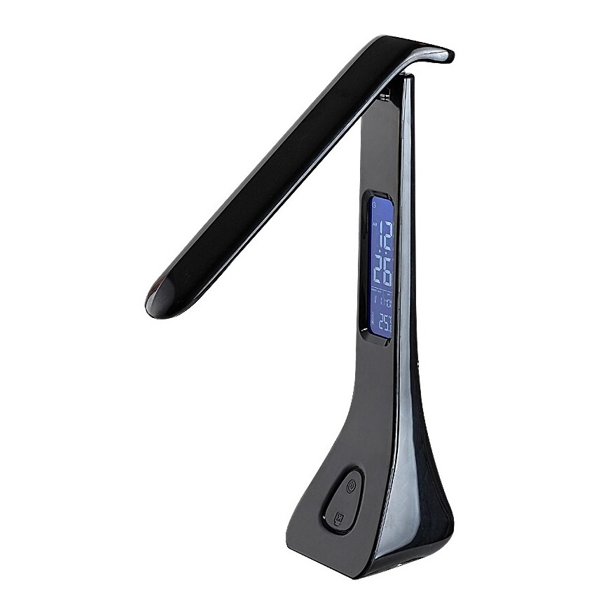 Rabalux - Lampada da tavolo LED dimmerabile con display LED/7W/5V 4000K nero