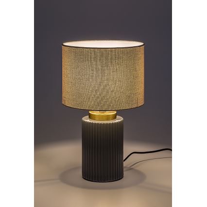 Rabalux - Lampada da tavolo 1xE14/40W/230V grigia