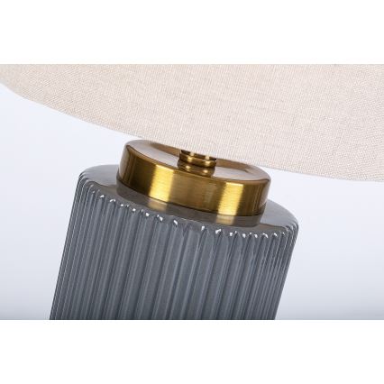 Rabalux - Lampada da tavolo 1xE14/40W/230V grigia