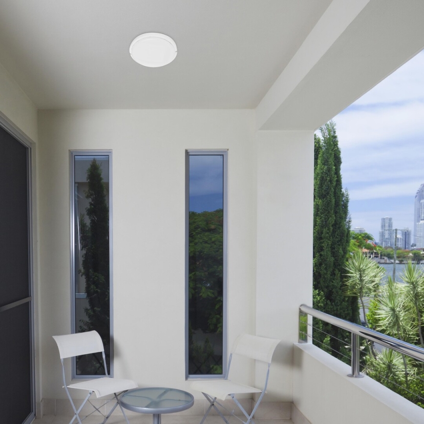 Rabalux - Plafonnier d'extérieur LED/15W/230V IP54 blanc