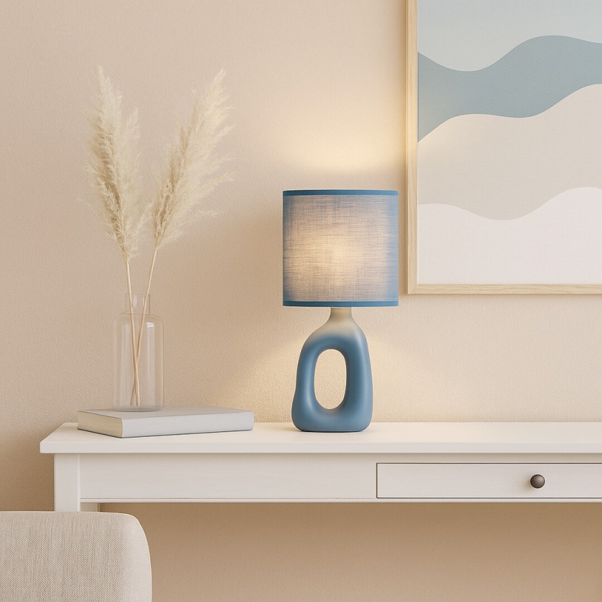 Rabalux - Lampe de table 1xE14/40W/230V bleue