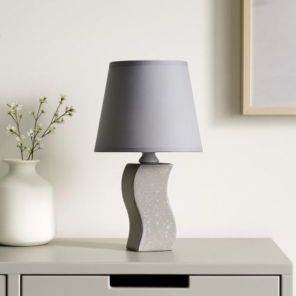 Rabalux - Lampada da tavolo 1xE14/40W/230V grigia