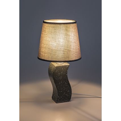 Rabalux - Lampada da tavolo 1xE14/40W/230V grigia