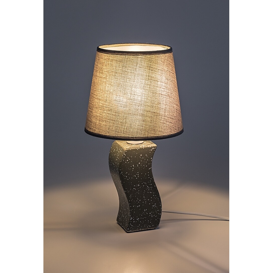 Rabalux - Lampada da tavolo 1xE14/40W/230V grigia