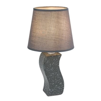 Rabalux - Lampada da tavolo 1xE14/40W/230V grigia