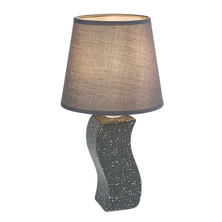 Rabalux - Lampada da tavolo 1xE14/40W/230V grigia