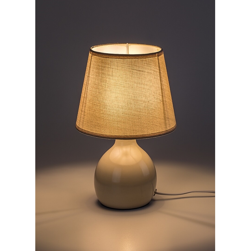 Rabalux - Lampada da tavolo 1xE14/40W/230V beige