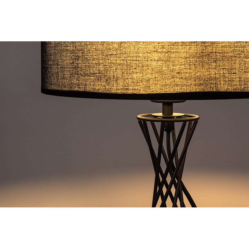 Rabalux - Lampada da tavolo 1xE27/40W/230V nera