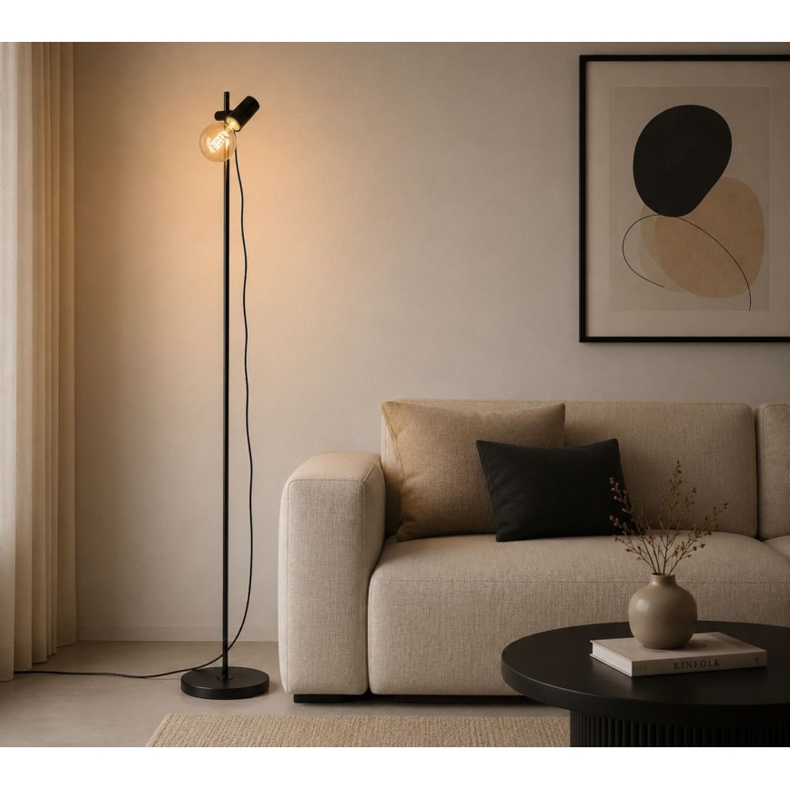 Rabalux - Lampadaire 1xE27/60W/230V noir