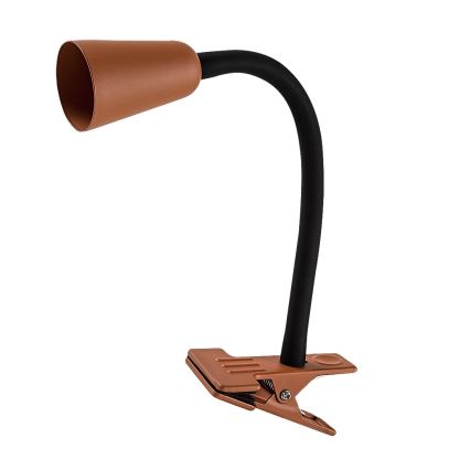 Rabalux - Lampada da tavolo con morsetto 1xGU10/7W/230V arancione
