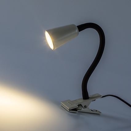 Rabalux - Lampe de table à pince 1xGU10/7W/230V crème