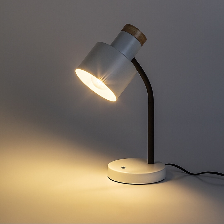 Rabalux - Lampada da tavolo 1xE27/20W/230V bianca