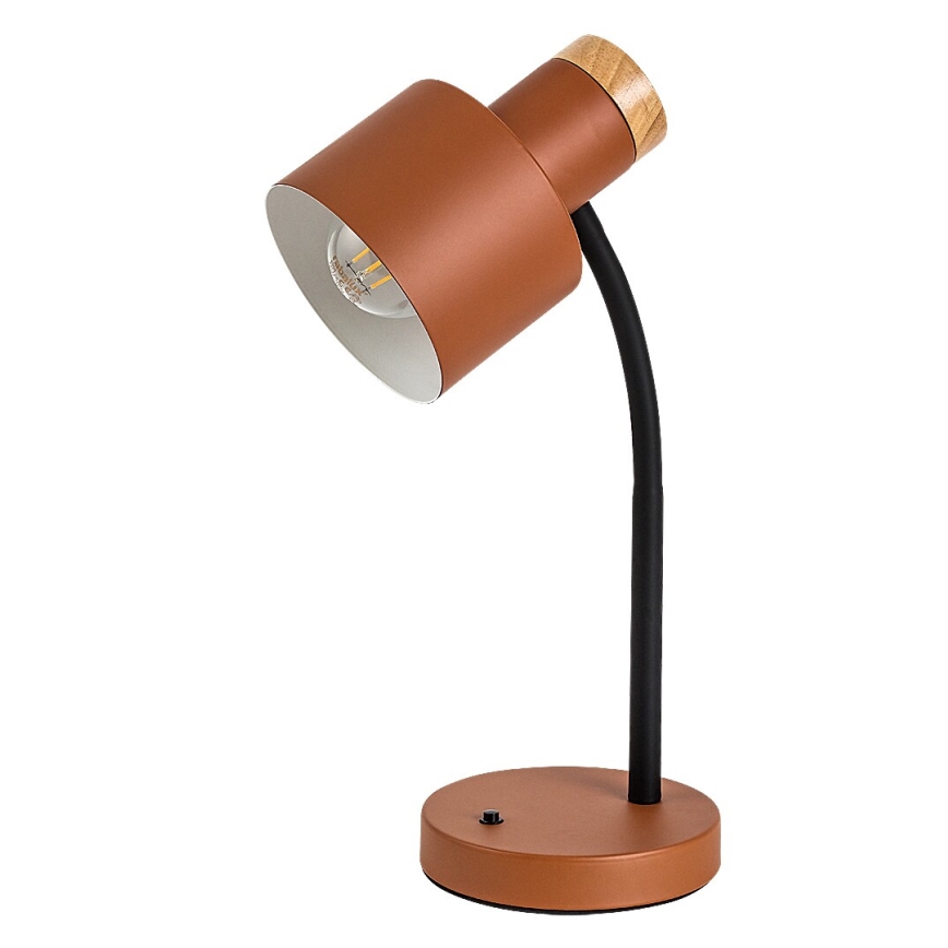 Rabalux - Lampada da tavolo 1xE27/20W/230V arancione