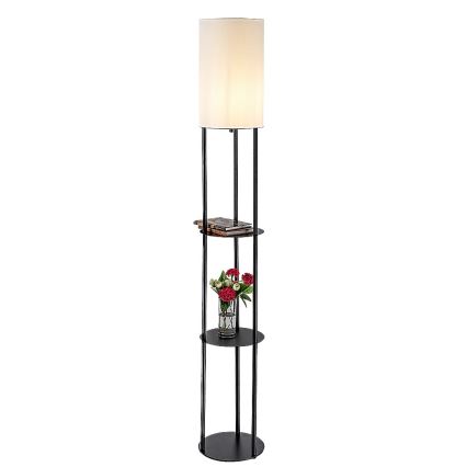 Rabalux - Lampada da terra con ripiani 1xE27/40W/230V nera