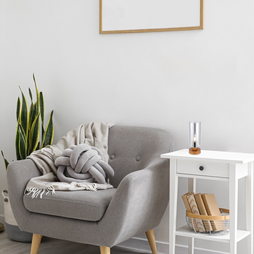 Rabalux - Lampada da tavolo 1xE27/25W/230V rovere