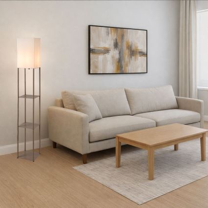 Rabalux - Lampada da terra con ripiani 1xE27/40W/230V beige