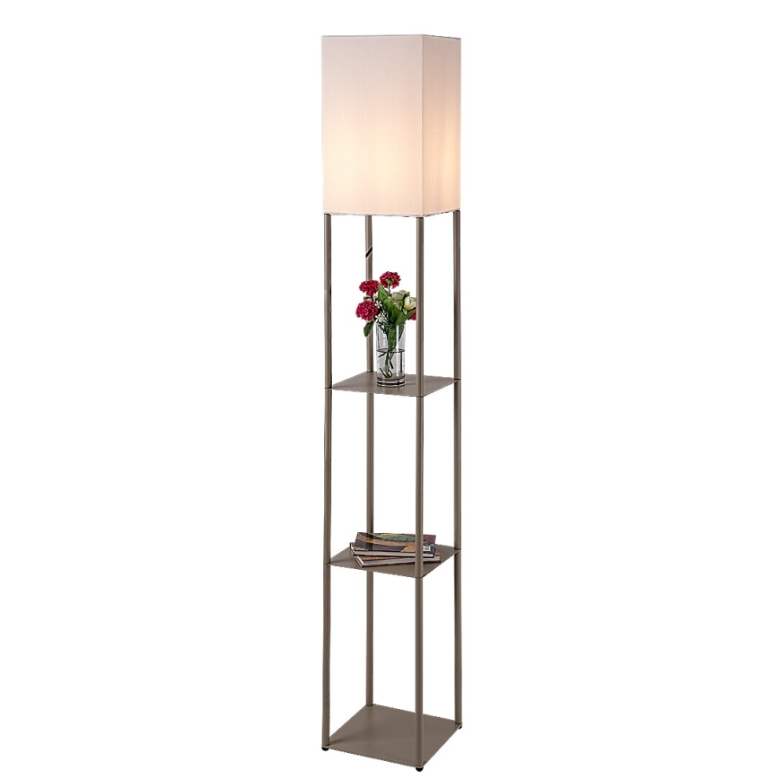 Rabalux - Lampada da terra con ripiani 1xE27/40W/230V beige