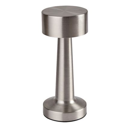 Rabalux - Aufladbare LED-Touch-Tischleuchte LED/2,7W/5V 1200mAh 3000/4000/6000K matt Chrom