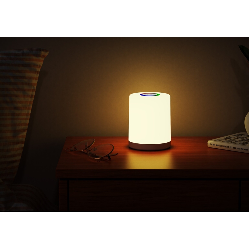 Rabalux - LED RGB Ricaricabile lampada da tavolo LED/0,8W/5V 1800mAh