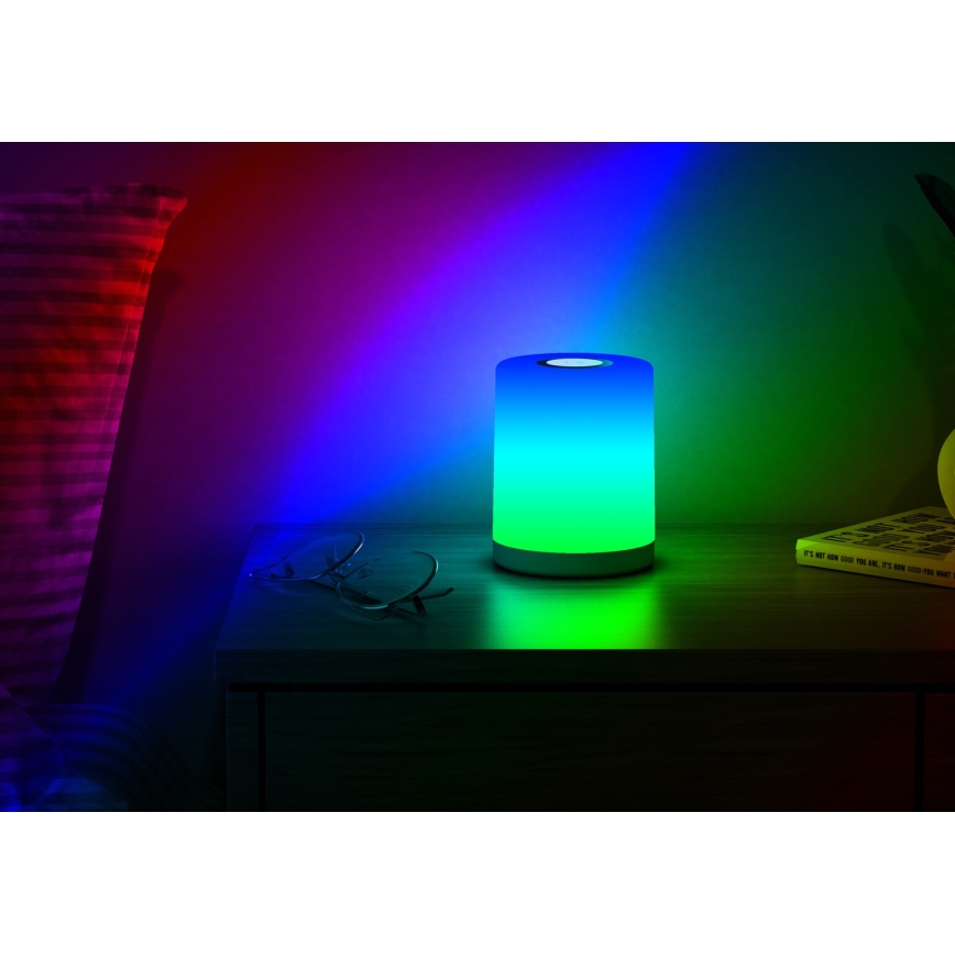 Rabalux - LED RGB Ricaricabile lampada da tavolo LED/0,8W/5V 1800mAh