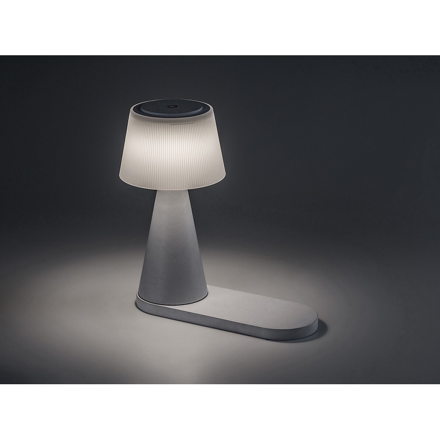 Rabalux - LED Lampada da tavolo ricaricabile dimmerabile con ricarica wireless LED/5W/5V 3000/4000/5000K