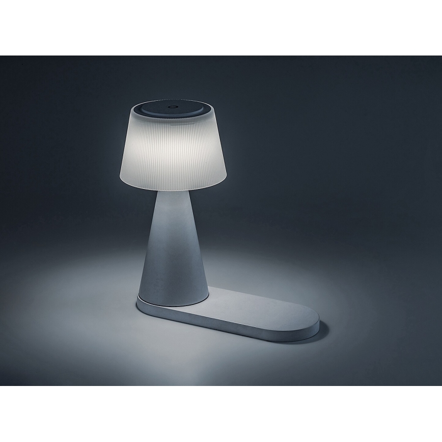 Rabalux - LED Lampada da tavolo ricaricabile dimmerabile con ricarica wireless LED/5W/5V 3000/4000/5000K