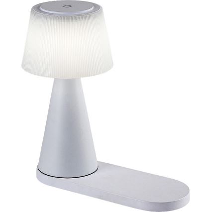 Rabalux - LED Lampada da tavolo ricaricabile dimmerabile con ricarica wireless LED/5W/5V 3000/4000/5000K