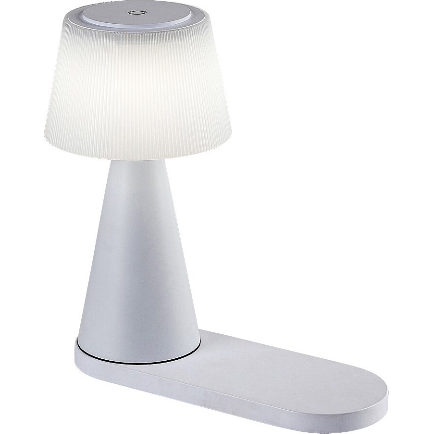 Rabalux - LED Lampada da tavolo ricaricabile dimmerabile con ricarica wireless LED/5W/5V 3000/4000/5000K