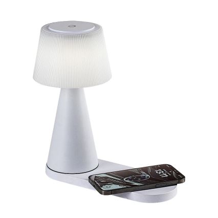 Rabalux - LED Lampada da tavolo ricaricabile dimmerabile con ricarica wireless LED/5W/5V 3000/4000/5000K