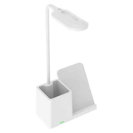 Rabalux - Lampada da tavolo LED dimmerabile con ricarica wireless	 QI LED/4W/5V 3000/4000/6500K bianco