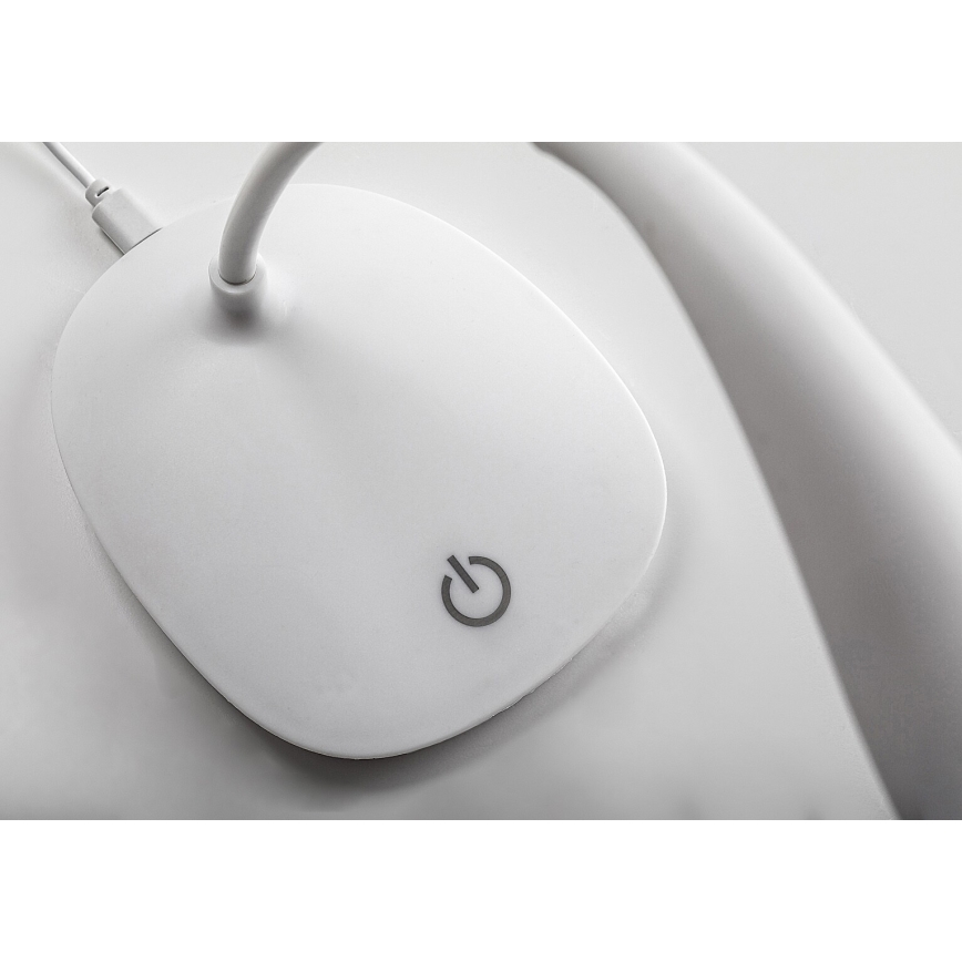 Rabalux - Lampe de bureau LED dimmable et flexible LED/2W/5V blanche