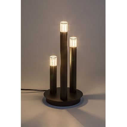 Rabalux - Lampada da tavolo 3xG9/5W/230V nero