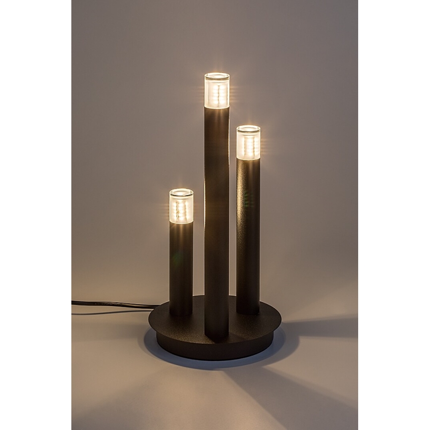 Rabalux - Lampada da tavolo 3xG9/5W/230V nero