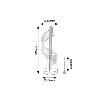 Rabalux - Lampada da tavolo LED/6W/230V 3000K