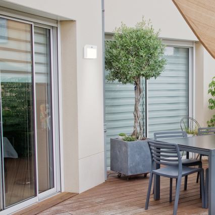 Rabalux-Applique murale d'extérieur avec un détecteur LED/12W/230V blanche IP44