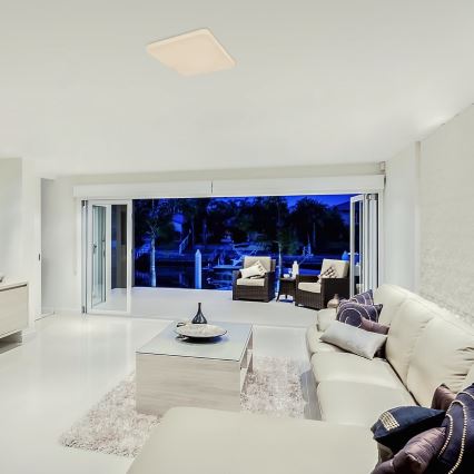 Rabalux - Lampada da soffitto LED con sensore LED/20W/230V 4000K 32x32cm