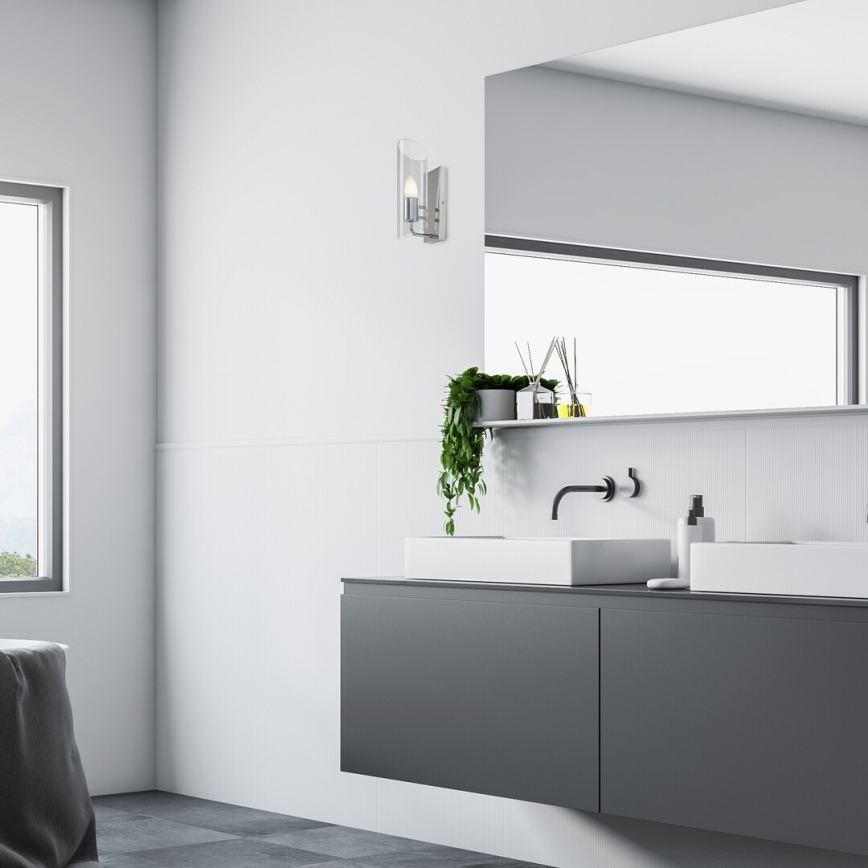 Rabalux - Applique da bagno 1xE14/12W/230V IP44 cromo lucido